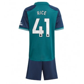 Arsenal Declan Rice #41 Replika Babytøj Tredje sæt Børn 2023-24 Kortærmet (+ Korte bukser)